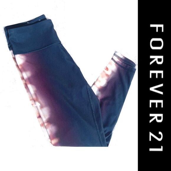 🍍3/$15🍍 Forever 21 Tie Dye Active Leggings - Picture 1 of 6